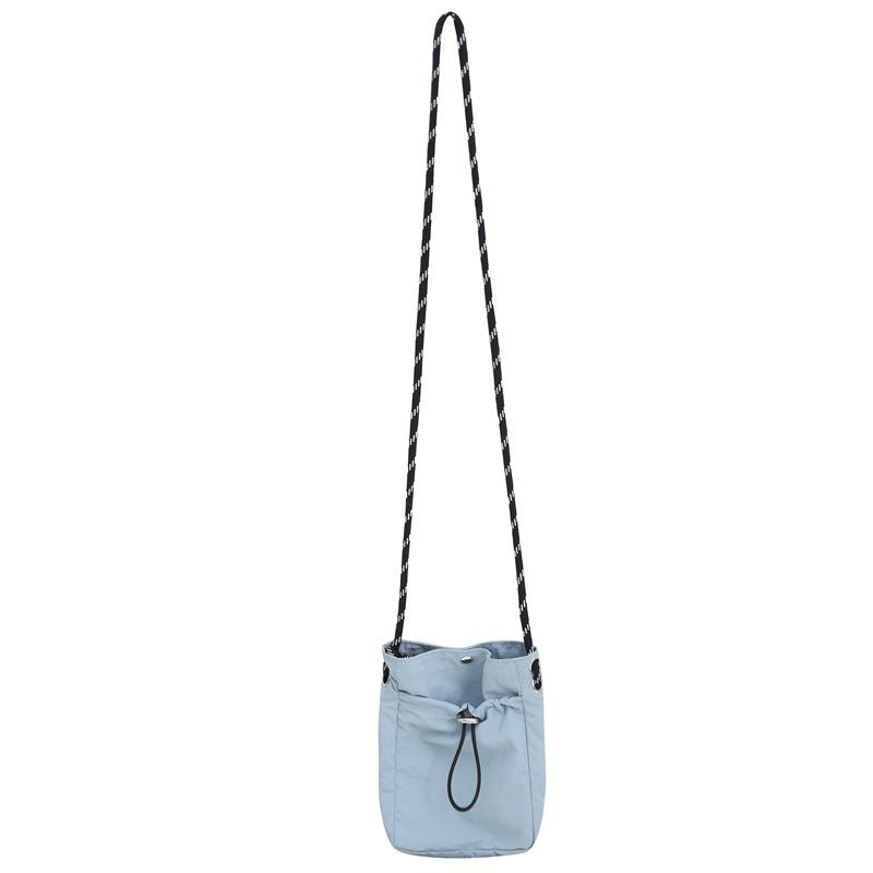 Neue Mode Mini Nylon Umhängetasche für Männer Frauen Koreanische Crossbody Bucket Bag Lässige Handtasche Kordelzug Schnalle Geldbörse Handytasche von Joom DACH