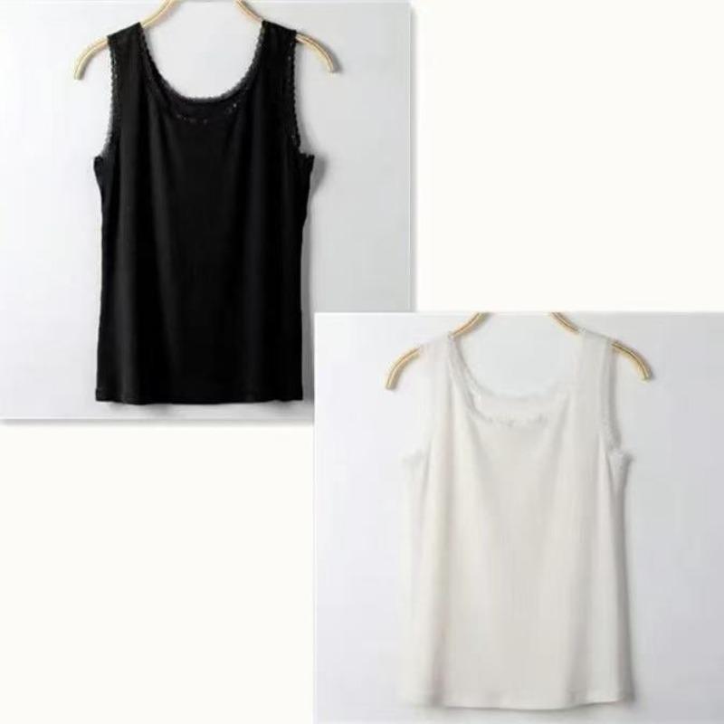 Neue Mode Sommer frauen Spitze Seite Leibchen Gewinde Große Größe Slim Fit Tragen EINE Bodenbildung Shirt Ärmellose Weste 5XL von Joom DACH