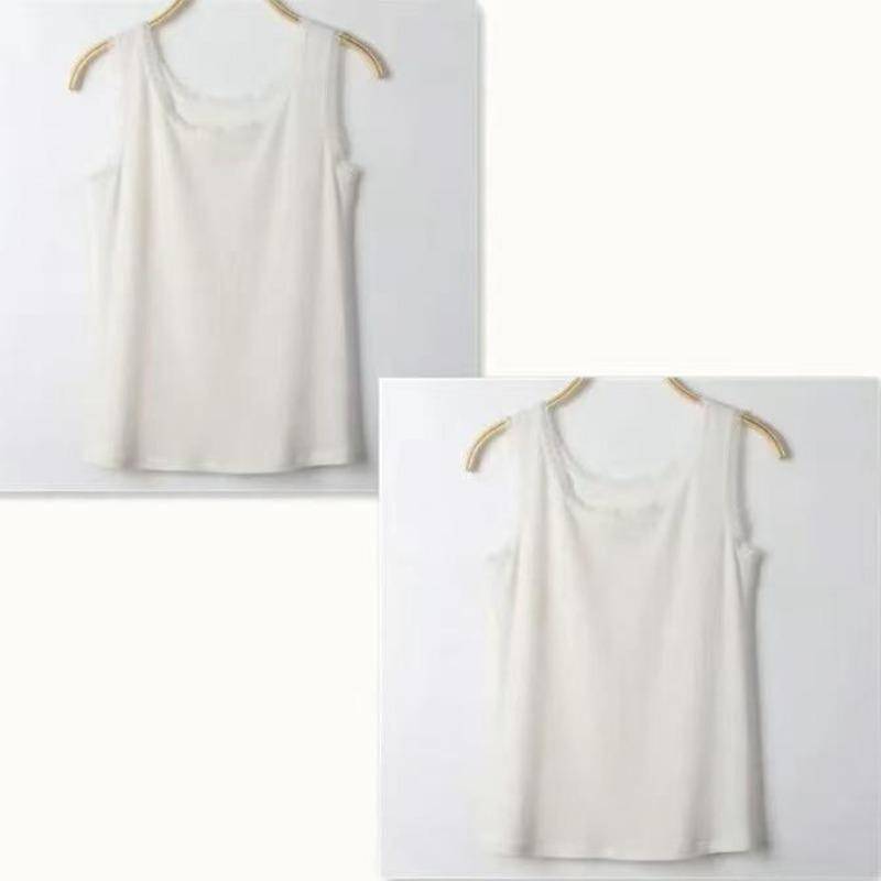 Neue Mode Sommer frauen Spitze Seite Leibchen Gewinde Große Größe Slim Fit Tragen EINE Bodenbildung Shirt Ärmellose Weste 5XL von Joom DACH