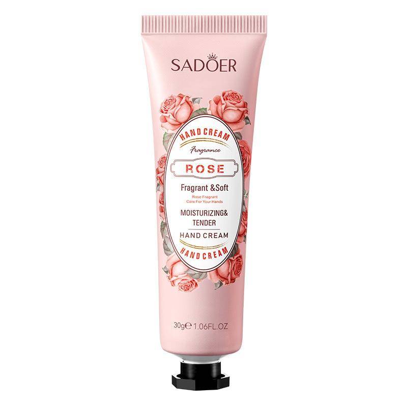 Neue Pflanzenextrakt-Handcreme, feuchtigkeitsspendend, aufhellend, Hautpflege, Anti-Falten- und Anti-Falten-Handcreme Rose von Joom DACH