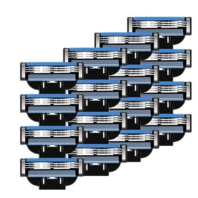 Neue Rasierklingen für Gillet te Mach 3 Turbo Empfindliche Halter Gesicht Rasierer Kassetten Rasur Bart Fall Shavette Werkzeuge für Männer 16 blade Neue Rasierklingen für Gillet te Mach 3 Turbo Empfindliche Halter Gesicht Rasierer Kassetten Rasur Bart Fall Shavette Werkzeuge für Männer 16 blade von Joom DACH