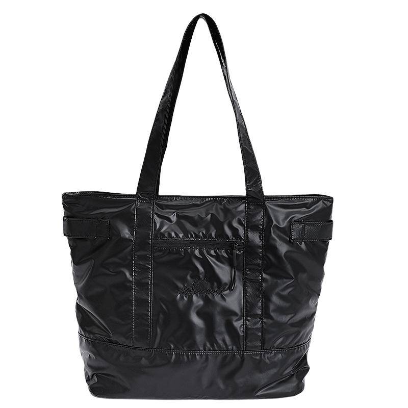 Neue Reisetasche Lässige Handtasche Tragbare Schultertasche Große Kapazität Unterarmtasche Damen schwarz von Joom DACH