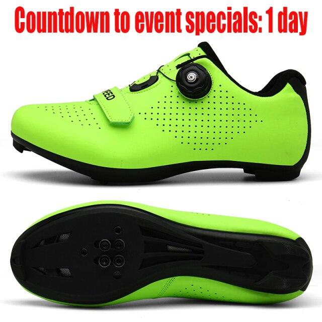 Neue Rennradschuhe Herren ,Professionelle Spd Flat Speed Pedal Fahrradschuhe ,Outdoor Bergsport Herren Radschuhe 44 von Joom DACH
