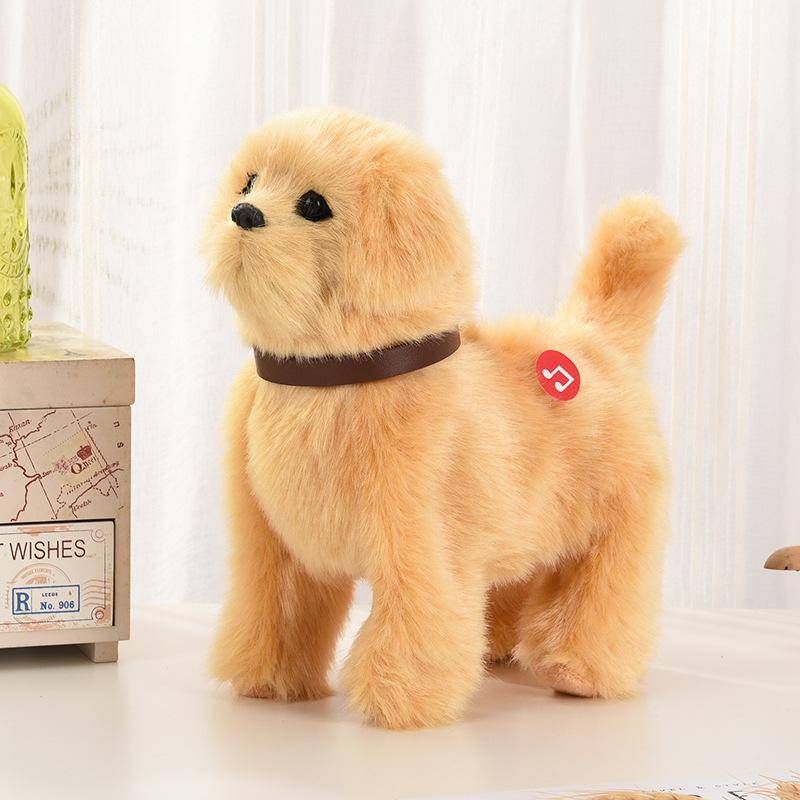 Neue Simulation Roboter Hund Elektronische Haustier Sound Control Gehen Nicken Musik Touch Control Roboter Tier Haustier Kinder Spielzeug Geschenke von Joom DACH