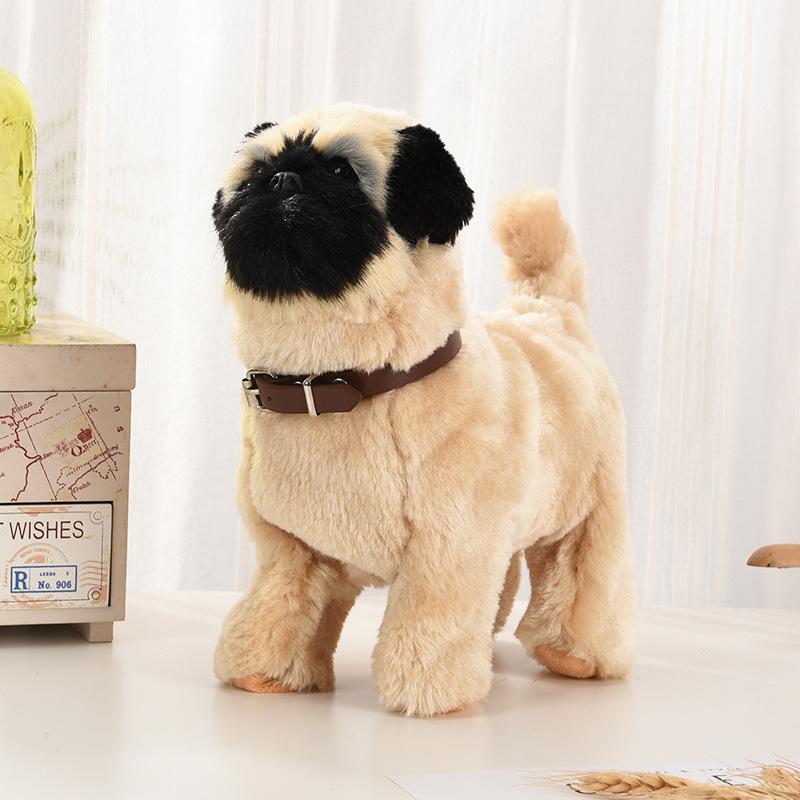 Neue Simulation Roboter Hund Elektronische Haustier Sound Control Gehen Nicken Musik Touch Control Roboter Tier Haustier Kinder Spielzeug Geschenke von Joom DACH
