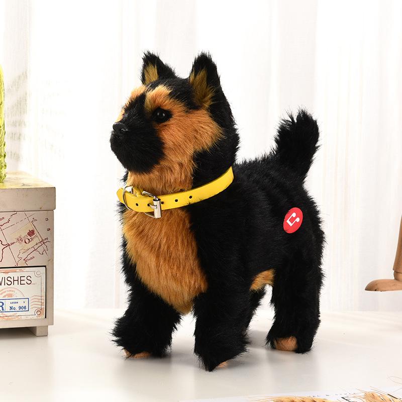 Neue Simulation Roboter Hund Elektronische Haustier Sound Control Gehen Nicken Musik Touch Control Roboter Tier Haustier Kinder Spielzeug Geschenke von Joom DACH
