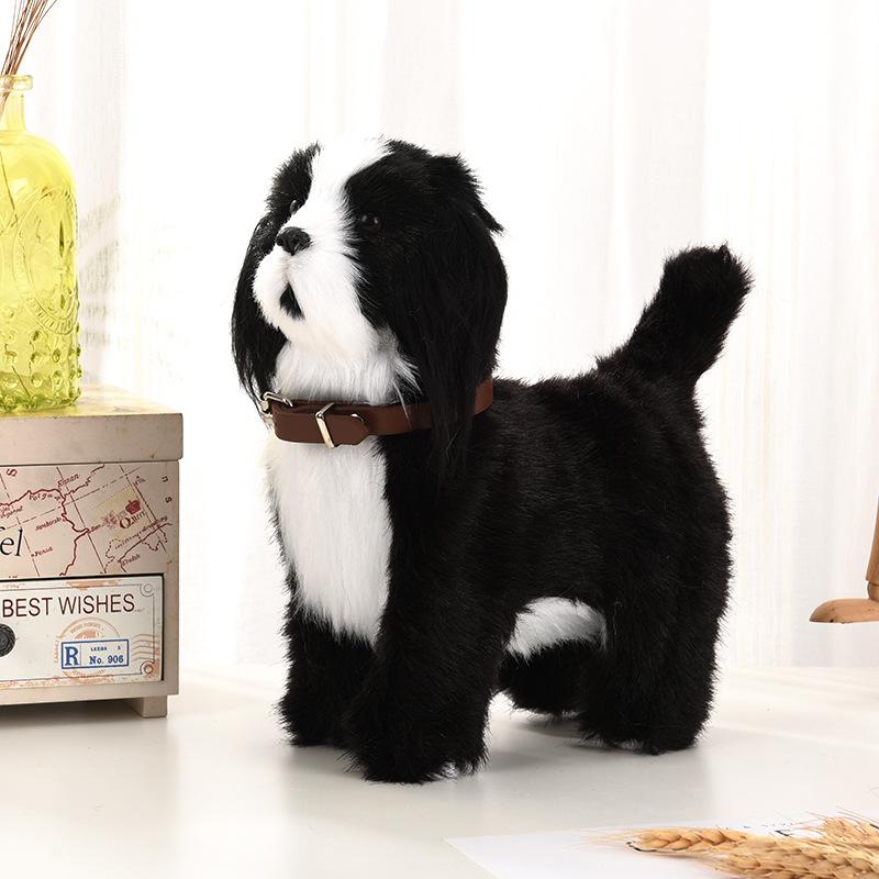 Neue Simulation Roboter Hund Elektronische Haustier Sound Control Gehen Nicken Musik Touch Control Roboter Tier Haustier Kinder Spielzeug Geschenke von Joom DACH
