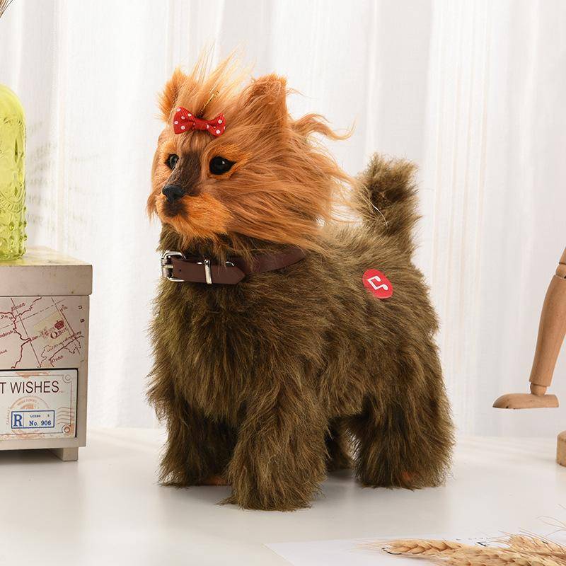 Neue Simulation Roboter Hund Elektronische Haustier Sound Control Gehen Nicken Musik Touch Control Roboter Tier Haustier Kinder Spielzeug Geschenke von Joom DACH