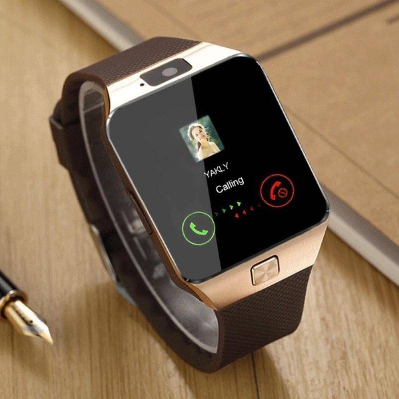 Neue Smartwatch Intelligente Digitale Sport Gold Smartwatch Schrittzähler Für Telefon Android Armbanduhr Herren Damen Satti Uhr gold von Joom DACH