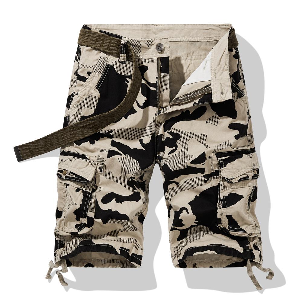 Neue Sommer männer Shorts Im Freien Lose Multi-tasche Sport Camouflage Overalls Shorts Gerade Fünf-Punkte Hosen 36 von Joom DACH