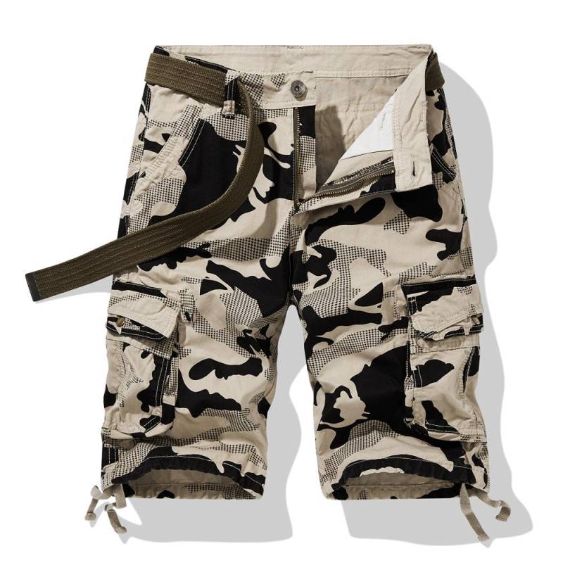 Neue Sommer männer Shorts Im Freien Lose Multi-tasche Sport Camouflage Overalls Shorts Gerade Fünf-Punkte Hosen 36 von Joom DACH