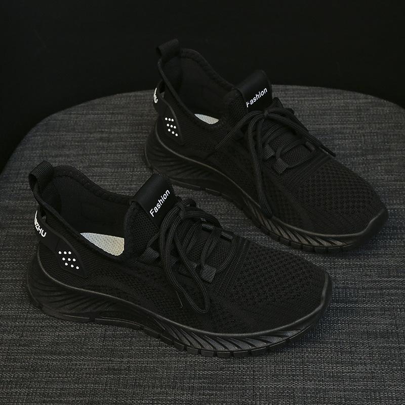 Neue Sportschuhe für Damen mit runder Spitze, leichte Stoßdämpfung, Freizeitschuhe, atmungsaktiv, Laufschuhe für Studenten, Netzschuhe 40 von Joom DACH