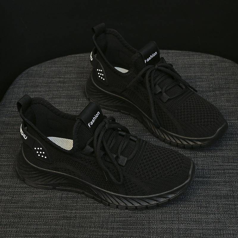 Neue Sportschuhe für Damen mit runder Spitze, leichte Stoßdämpfung, Freizeitschuhe, atmungsaktiv, Laufschuhe für Studenten, Netzschuhe 40 von Joom DACH