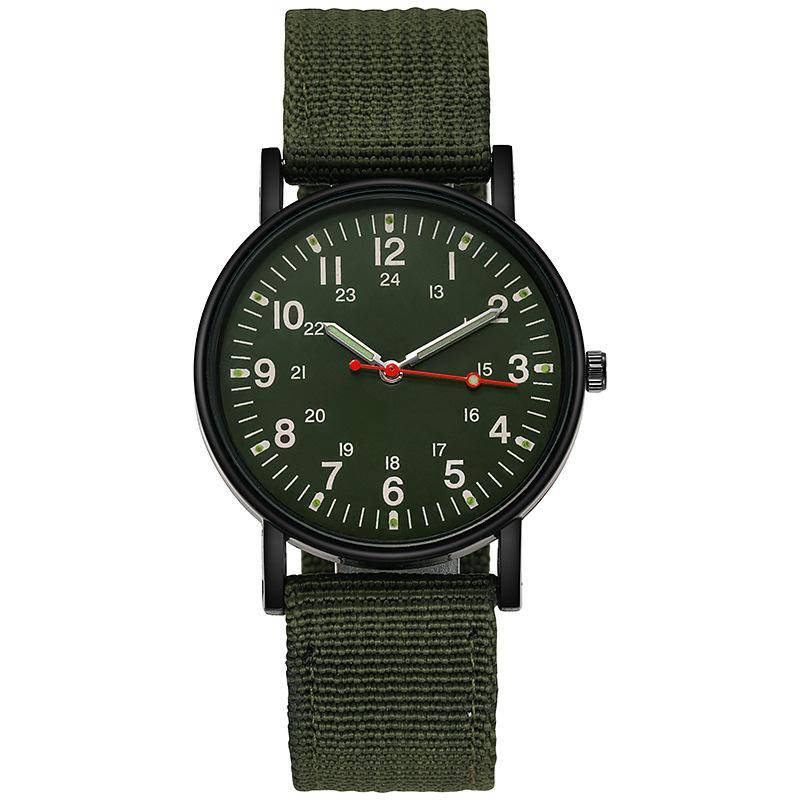 Neue Uhr Beliebte Nylon Luxus Military Heißer Verkauf Casual Armbanduhr Frauen Hohe Qualität Sport Quarzuhr Männer Uhren Mode Leuchtende grün von Joom DACH