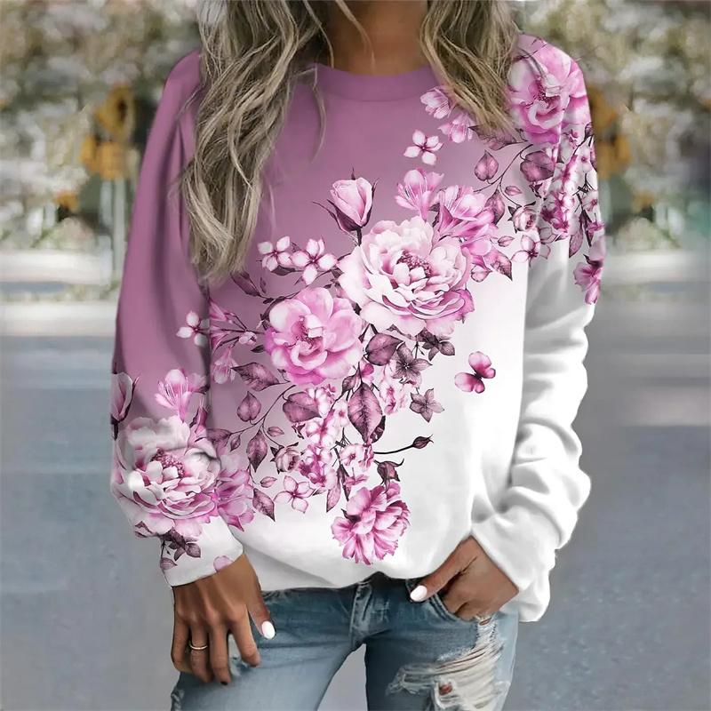 Neue Winter 3D Bunte Blumen Druck Sweatshirts Frauen Mode Streetwear Pullover Harajuku Unisex Kleidung Mädchen Lustige Tops XL Neue Winter 3D Bunte Blumen Druck Sweatshirts Frauen Mode Streetwear Pullover Harajuku Unisex Kleidung Mädchen Lustige Tops XL von Joom DACH