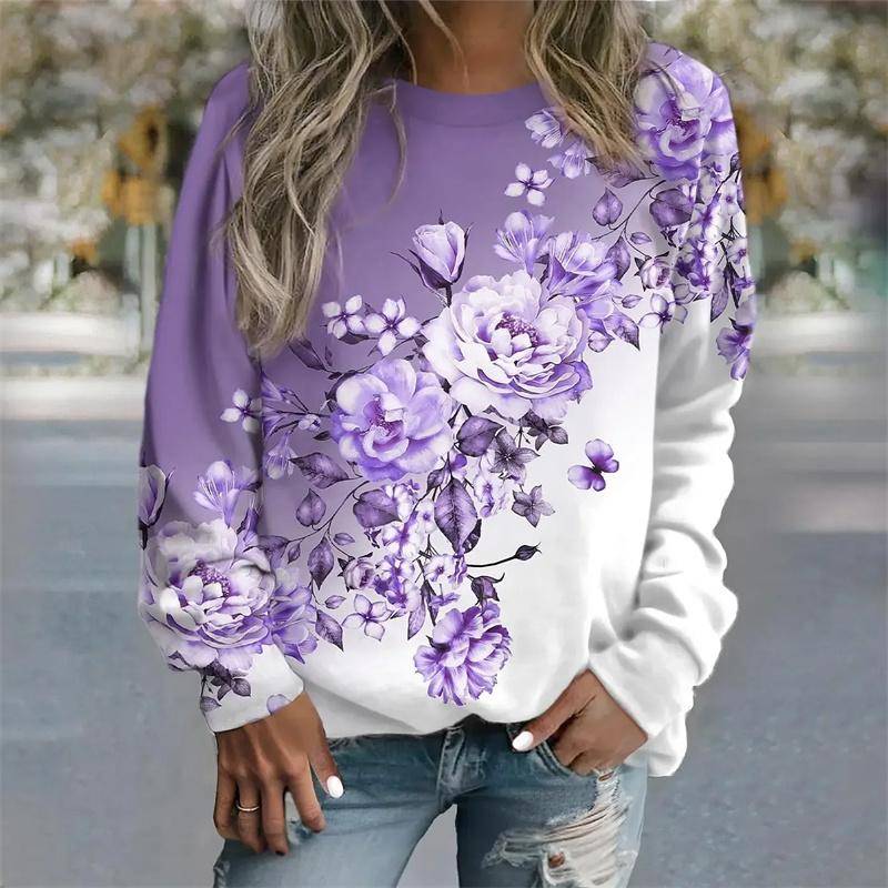 Neue Winter 3D Bunte Blumen Druck Sweatshirts Frauen Mode Streetwear Pullover Harajuku Unisex Kleidung Mädchen Lustige Tops XXL Neue Winter 3D Bunte Blumen Druck Sweatshirts Frauen Mode Streetwear Pullover Harajuku Unisex Kleidung Mädchen Lustige Tops XXL von Joom DACH