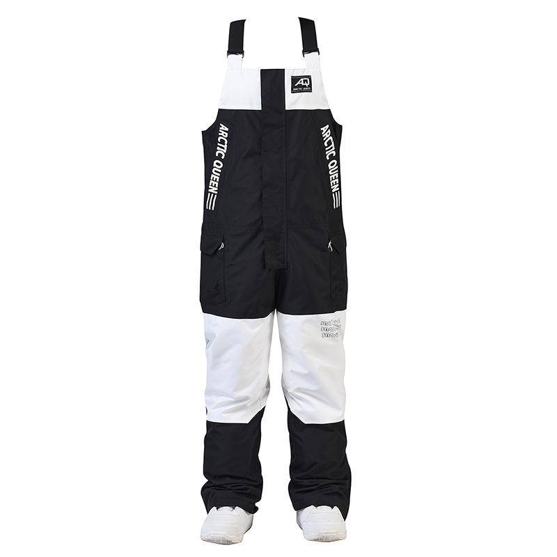 Neue Winter-Herren- und Damen-Skihose, Paar-Riemen-Skihose, winddichter und wasserdichter Thermo-Ski-Overall M von Joom DACH