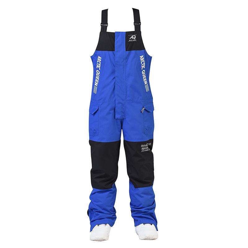Neue Winter-Herren- und Damen-Skihose, Paar-Riemen-Skihose, winddichter und wasserdichter Thermo-Ski-Overall XL von Joom DACH