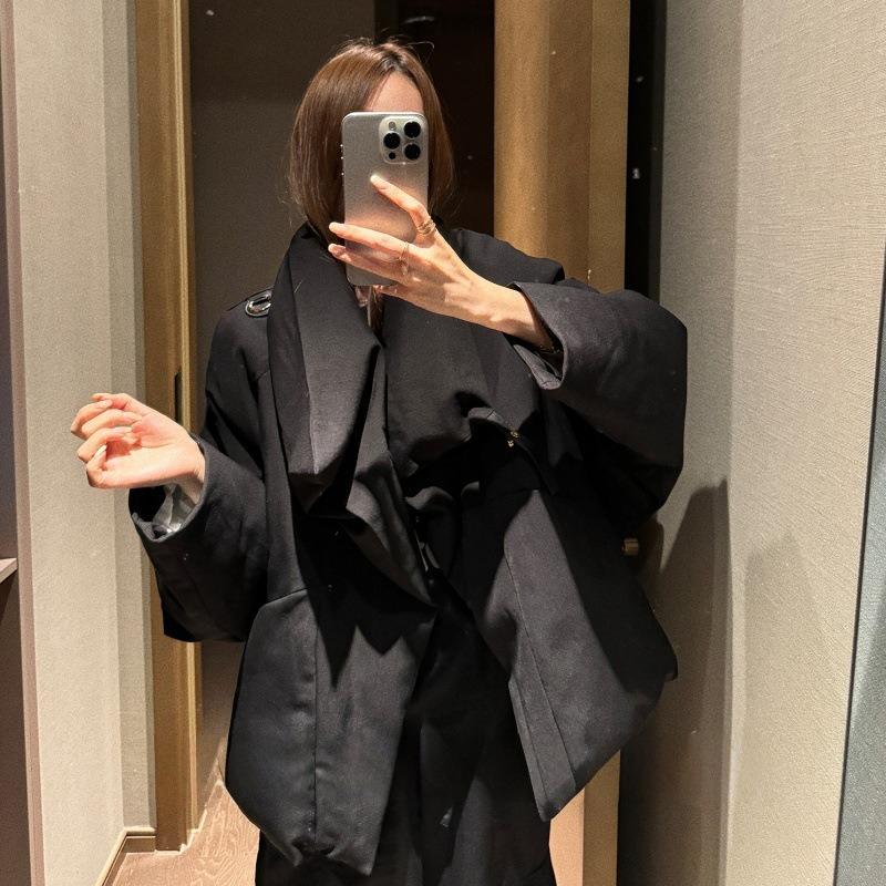 Neue Winter Koreanische Kurze Baumwollgepolsterte Jacke Damen Brot und Baumwollgepolsterte Jacke XL von Joom DACH