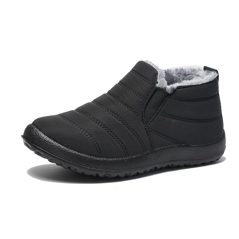 Neue Winter warme Damen Schneestiefel Plüsch Stiefeletten Damen Stiefeletten 43 schwarz von Joom DACH