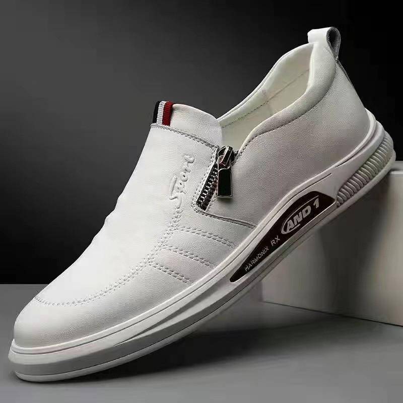 Neue atmungsaktive Mode Business Fuß Set Herren Freizeitschuhe Britische Herrenschuhe Trendy All-Match Mokassin Schuhe 44 von Joom DACH