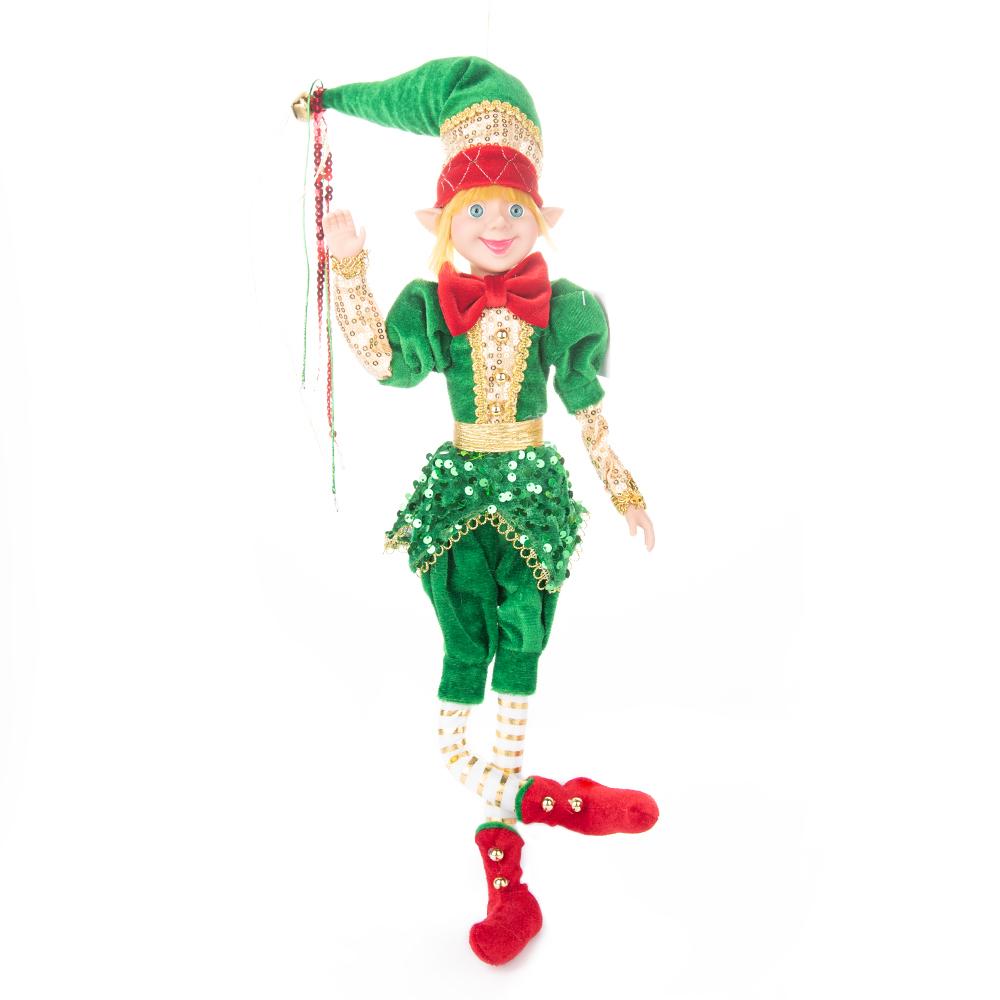 Neue farbenfrohe und niedliche Weihnachtselfen-Puppen-Anhänger, Weihnachtsdekoration, frohe Weihnachten, Heimdekoration, Natal, frohes neues Jahr, Heimdekoration von Joom DACH