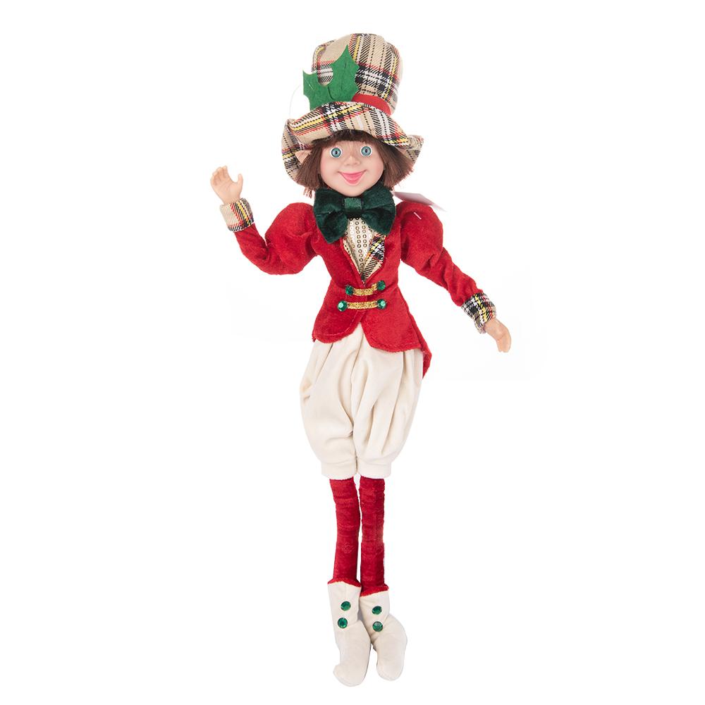 Neue farbenfrohe und niedliche Weihnachtselfen-Puppen-Anhänger, Weihnachtsdekoration, frohe Weihnachten, Heimdekoration, Natal, frohes neues Jahr, Heimdekoration von Joom DACH