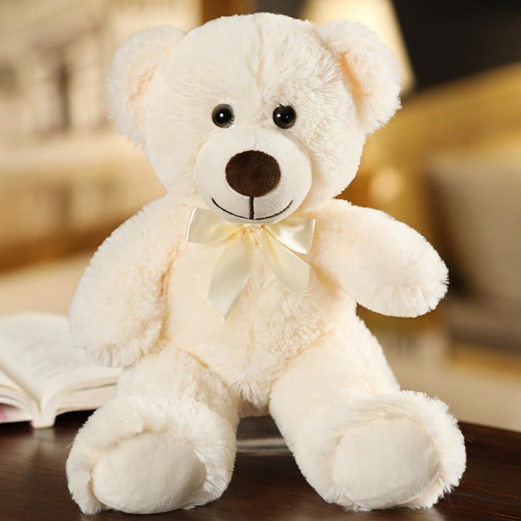 Neue heiße Weihnachtsbär schöne Teddybär Plüschtiere gefüllte süße Bär Puppe Jungen & Mädchen Valentinstag Geschenk Kinder Baby Weihnachtsgeschenk 35cm von Joom DACH