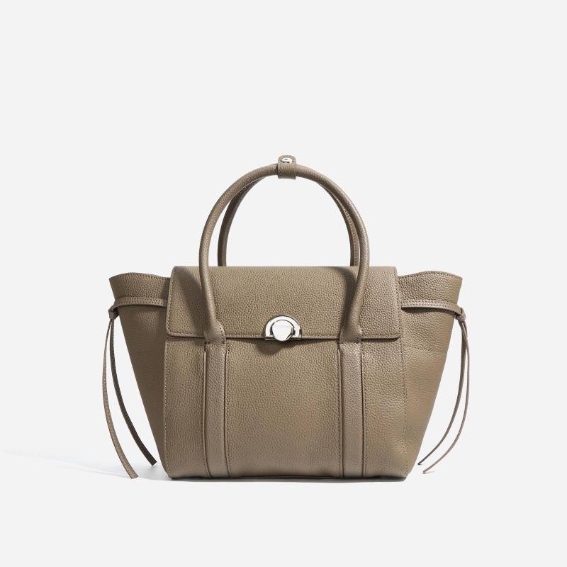 Neue hochwertige Schulter-Handtasche aus Rindsleder, Pendler-Messenger-Handtasche mit großem Fassungsvermögen, Damentasche von Joom DACH