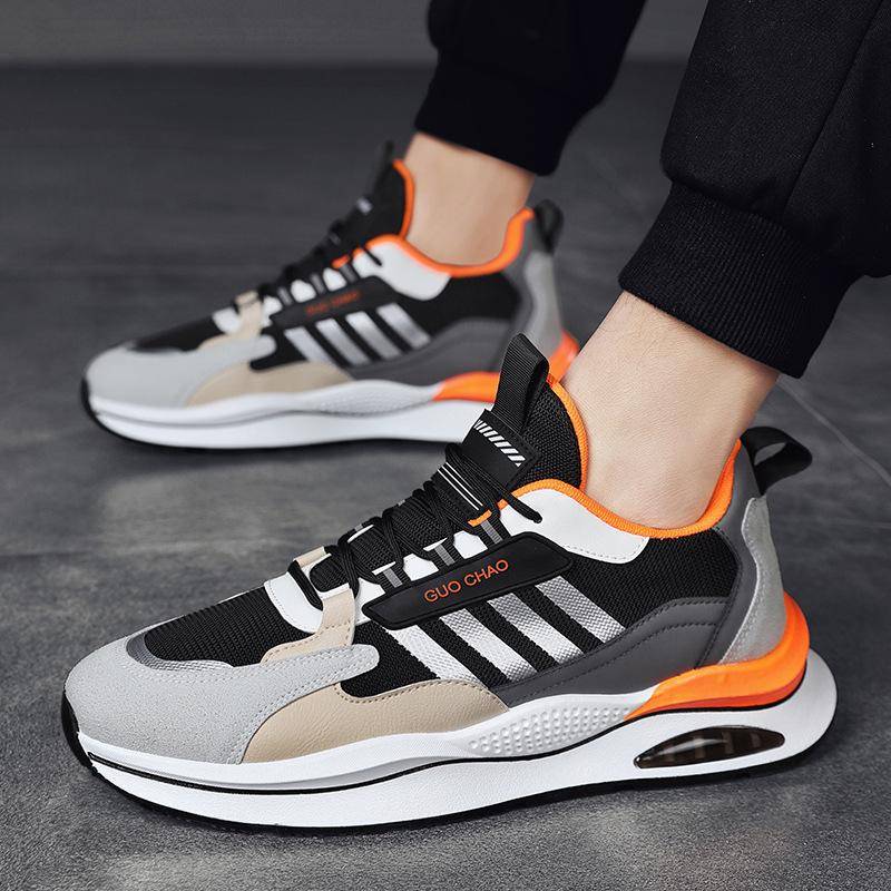 Neue männer Atmungsaktive Turnschuhe Im Freien Nicht-rutsch Schock-absorbieren Laufschuhe Mesh Plattform Höhe Zunehmende Turnschuhe 43 von Joom DACH