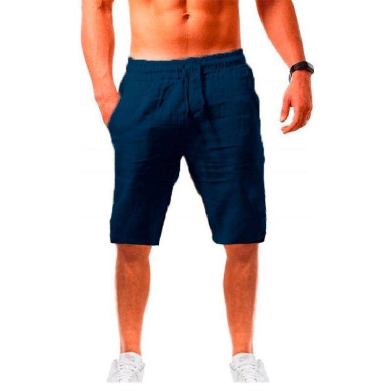 Neue männer Baumwolle Leinen Shorts Hosen Männlichen Sommer Atmungs Einfarbig Leinen Hosen Fitness Streetwear S-3XL XXXL dunkelblau Neue männer Baumwolle Leinen Shorts Hosen Männlichen Sommer Atmungs Einfarbig Leinen Hosen Fitness Streetwear S-3XL XXXL dunkelblau von Joom DACH