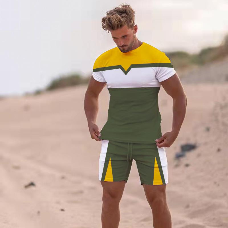 Neue männer Sets 3D Trainingsanzug Sommer Mode Kleidung Für Mann T-shirt Shorts 2 Stück Outfit Casual Streetwear Männer Übergroßen anzug XL Neue männer Sets 3D Trainingsanzug Sommer Mode Kleidung Für Mann T-shirt Shorts 2 Stück Outfit Casual Streetwear Männer Übergroßen anzug XL von Joom DACH