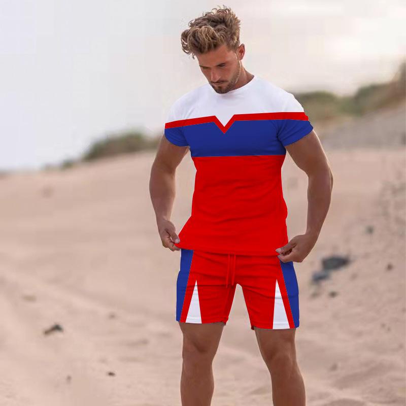 Neue männer Sets 3D Trainingsanzug Sommer Mode Kleidung Für Mann T-shirt Shorts 2 Stück Outfit Casual Streetwear Männer Übergroßen anzug XL Neue männer Sets 3D Trainingsanzug Sommer Mode Kleidung Für Mann T-shirt Shorts 2 Stück Outfit Casual Streetwear Männer Übergroßen anzug XL von Joom DACH