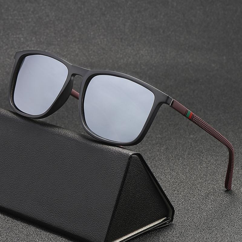 Neue modische Herren-Sonnenbrille und Damen-Sonnenschutz, nicht polarisiertes Modeaccessoire weiß von Joom DACH