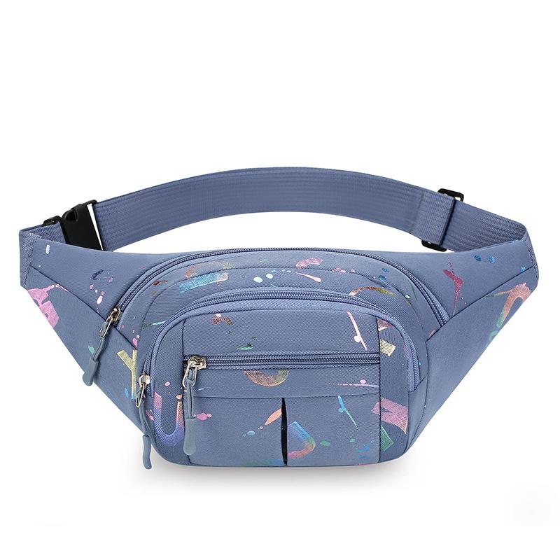 Neue modische Hüfttasche mit mehreren Fächern für Damen-Umhängetaschen blau von Joom DACH