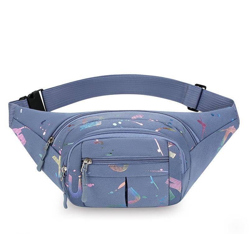 Neue modische Hüfttasche mit mehreren Fächern für Damen-Umhängetaschen blau von Joom DACH