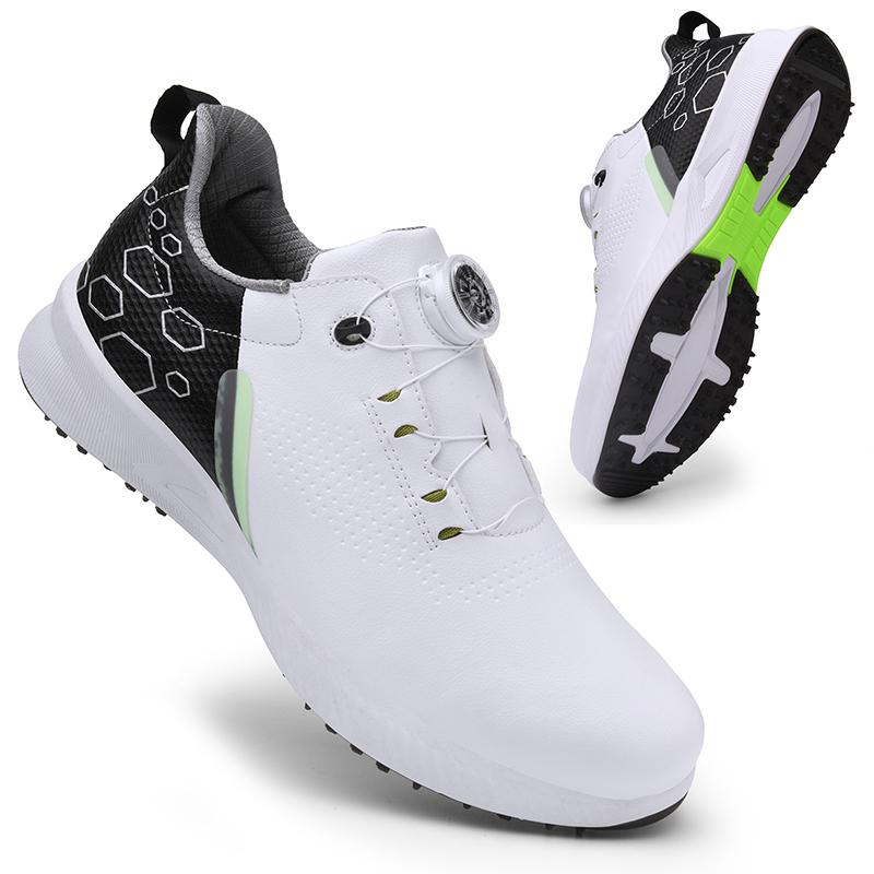 Neue professionelle Golfschuhe Herren Golf-Sneaker für Herren Große Größe 36-47 Walking-Schuhe Rutschfeste Sportsneaker 36 von Joom DACH
