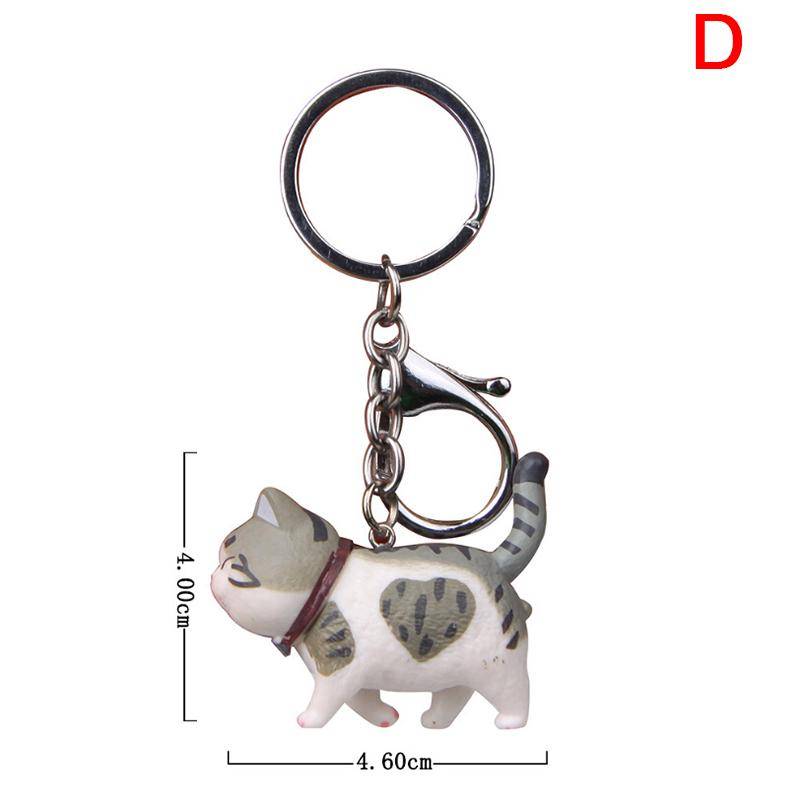 Neue schöne Katze Kätzchen Schlüsselanhänger Schlüsselanhänger Handtasche Anhänger Ornament Kinder Spielzeug Geschenk D von Joom DACH