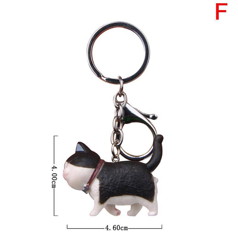 Neue schöne Katze Kätzchen Schlüsselanhänger Schlüsselanhänger Handtasche Anhänger Ornament Kinder Spielzeug Geschenk F von Joom DACH