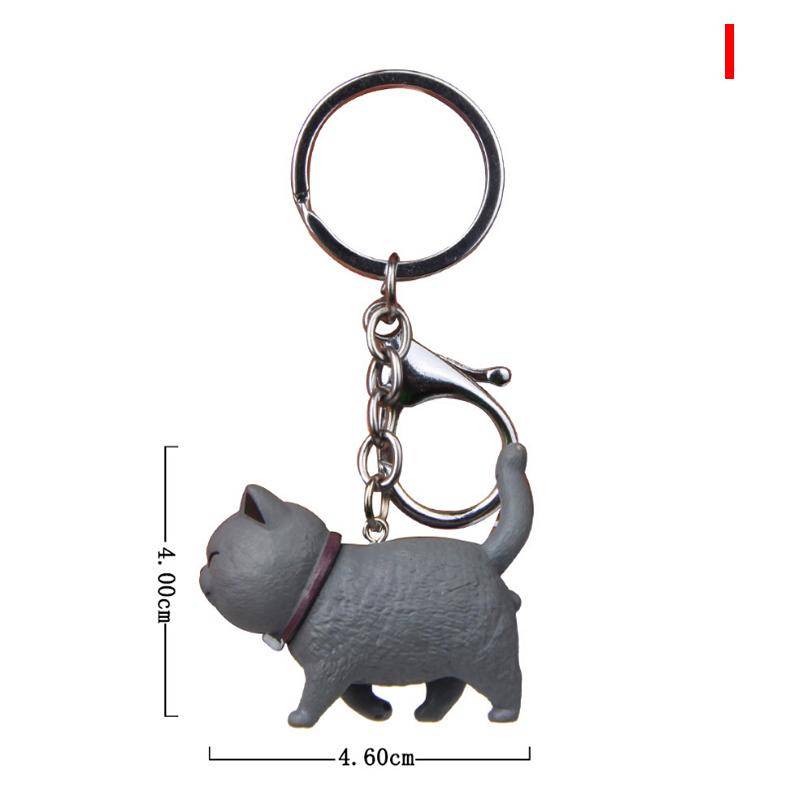 Neue schöne Katze Kätzchen Schlüsselanhänger Schlüsselanhänger Handtasche Anhänger Ornament Kinder Spielzeug Geschenk I von Joom DACH