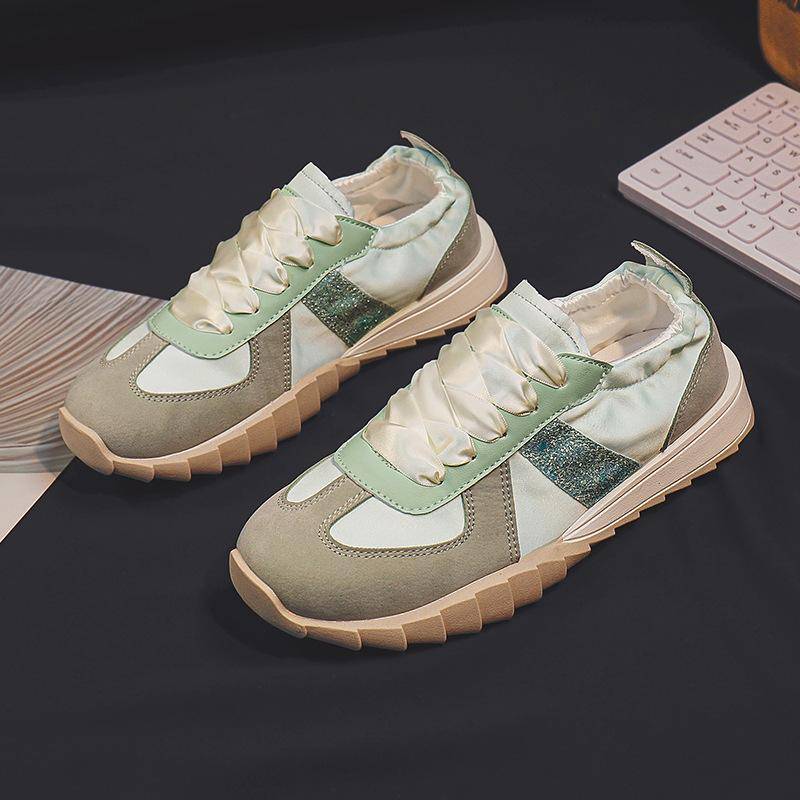 Neue vielseitige weiße Schuhe Damenschuhe Herbst Leichter Sneaker Cortez Damen Freizeitschuhe 40 grün von Joom DACH