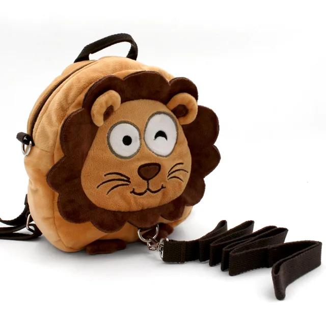 Neuer Cartoon Anti-Walking Lost Schulterrucksack Baby Mädchen Jungen Plüsch Kleine Taschen mit Zugseil Anti-Lost Kleinkind Schultasche von Joom DACH