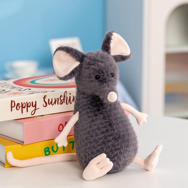 Neuer Lachlan traurige Maus weiche beruhigende Maus Plüschtier niedliche Puppe Geschenk Plüschpuppe 25cm von Joom DACH