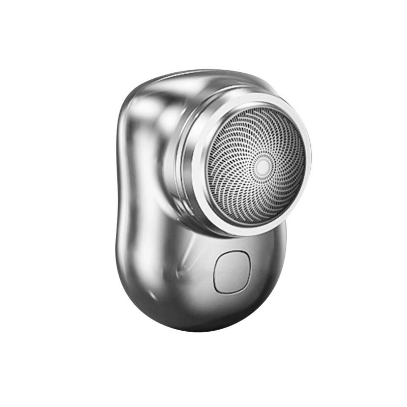Neuer Mini-Rasierer, elektrisch, für Herren, Geschäftsreise, tragbarer Rasierer, wiederaufladbar, Geschenkrasierer, MINI-Rasierer silber Neuer Mini-Rasierer, elektrisch, für Herren, Geschäftsreise, tragbarer Rasierer, wiederaufladbar, Geschenkrasierer, MINI-Rasierer silber von Joom DACH