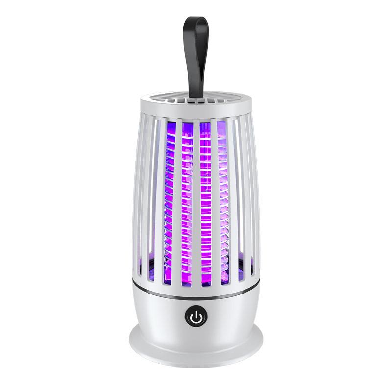 Neuer Typ Laterne Mückenvernichter USB-Aufladung Outdoor-Mückenvernichter USB tragbares Haushalts-LED-Photokatalyse-elektrisches Mückenvernichter-Nachtlicht Charging model weiß von Joom DACH