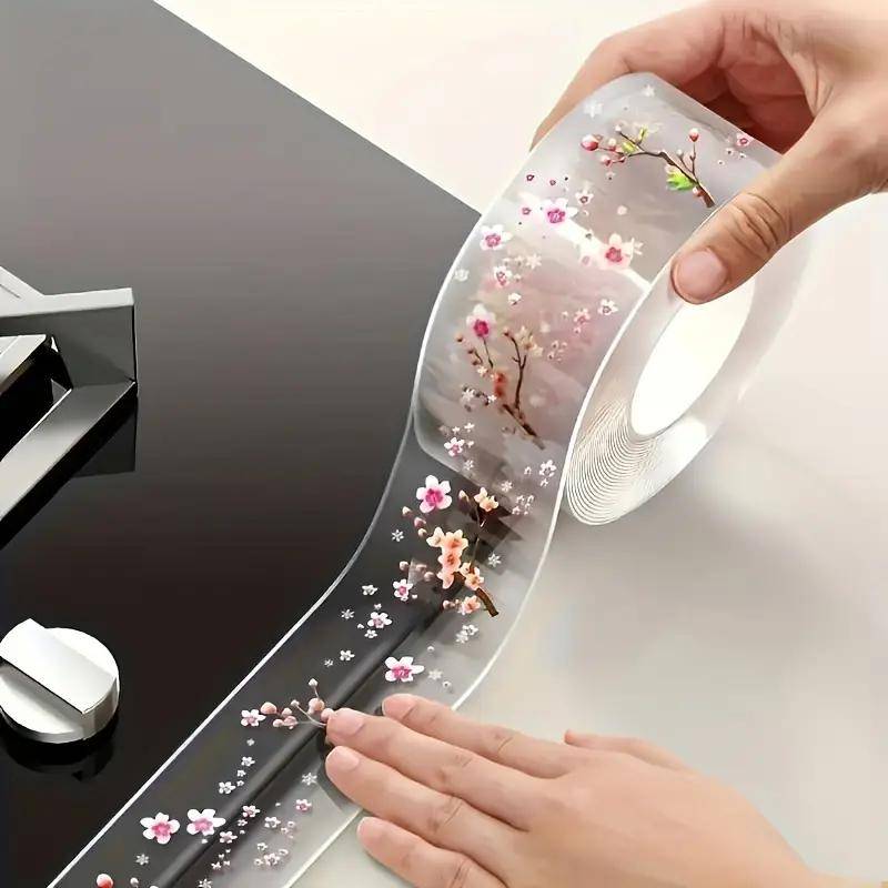 Neues Dichtungsband für Küche und Bad, wasserdicht, selbstklebendes Dichtungsband, Aufkleber, Schimmelschutz, Toilettennahtstreifen, selbsttransparenter Druck, Heimdekoration 4.2cm*3m Neues Dichtungsband für Küche und Bad, wasserdicht, selbstklebendes Dichtungsband, Aufkleber, Schimmelschutz, Toilettennahtstreifen, selbsttransparenter Druck, Heimdekoration 4.2cm*3m von Joom DACH