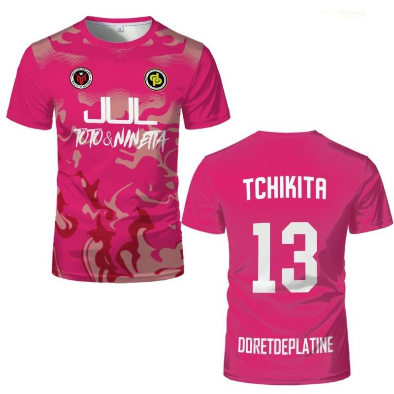 Neues JUL Sommer-Trikot Tchikita Jugend-Trikot Atmungsaktiv Schnelltrocknend Trainings-Fußball-T-Shirt Herren und Damen Mode Sport-T-Shirts M von Joom DACH