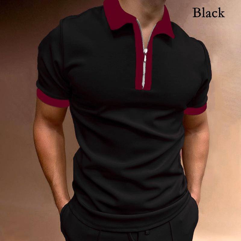 Neues Sommer Freizeit Polohemd mit Reißverschlusstasche für Herren Kurzarm Businesshemd Modedesign Oberteile Poloshirt für Kleidung S-3XL L Neues Sommer Freizeit Polohemd mit Reißverschlusstasche für Herren Kurzarm Businesshemd Modedesign Oberteile Poloshirt für Kleidung S-3XL L von Joom DACH