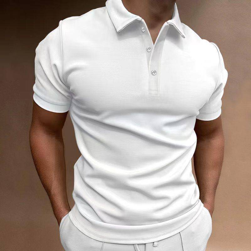 Neues Sommer Freizeit Polohemd mit Reißverschlusstasche für Herren Kurzarm Businesshemd Modedesign Oberteile Poloshirt für Kleidung S-3XL S von Joom DACH
