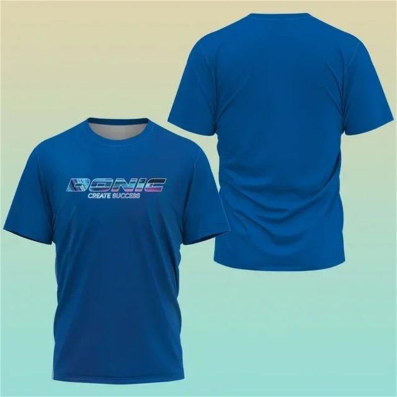 Neues T-Shirt mit 3D-Druck für Herren, Trikot, Haikyuu, Tischtennis, Sport-Trainingsshirt, schweißabsorbierendes, bequemes Oberteil, Badminton-T-Shirts M von Joom DACH